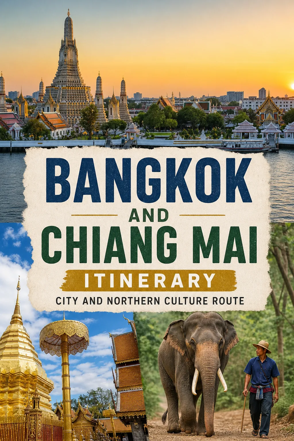 Bangkok and Chiang Mai Itinerary